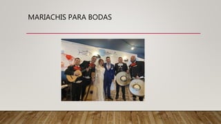 MARIACHIS PARA BODAS