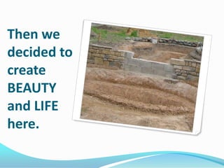 Then we
decided to
create
BEAUTY
and LIFE
here.

 
