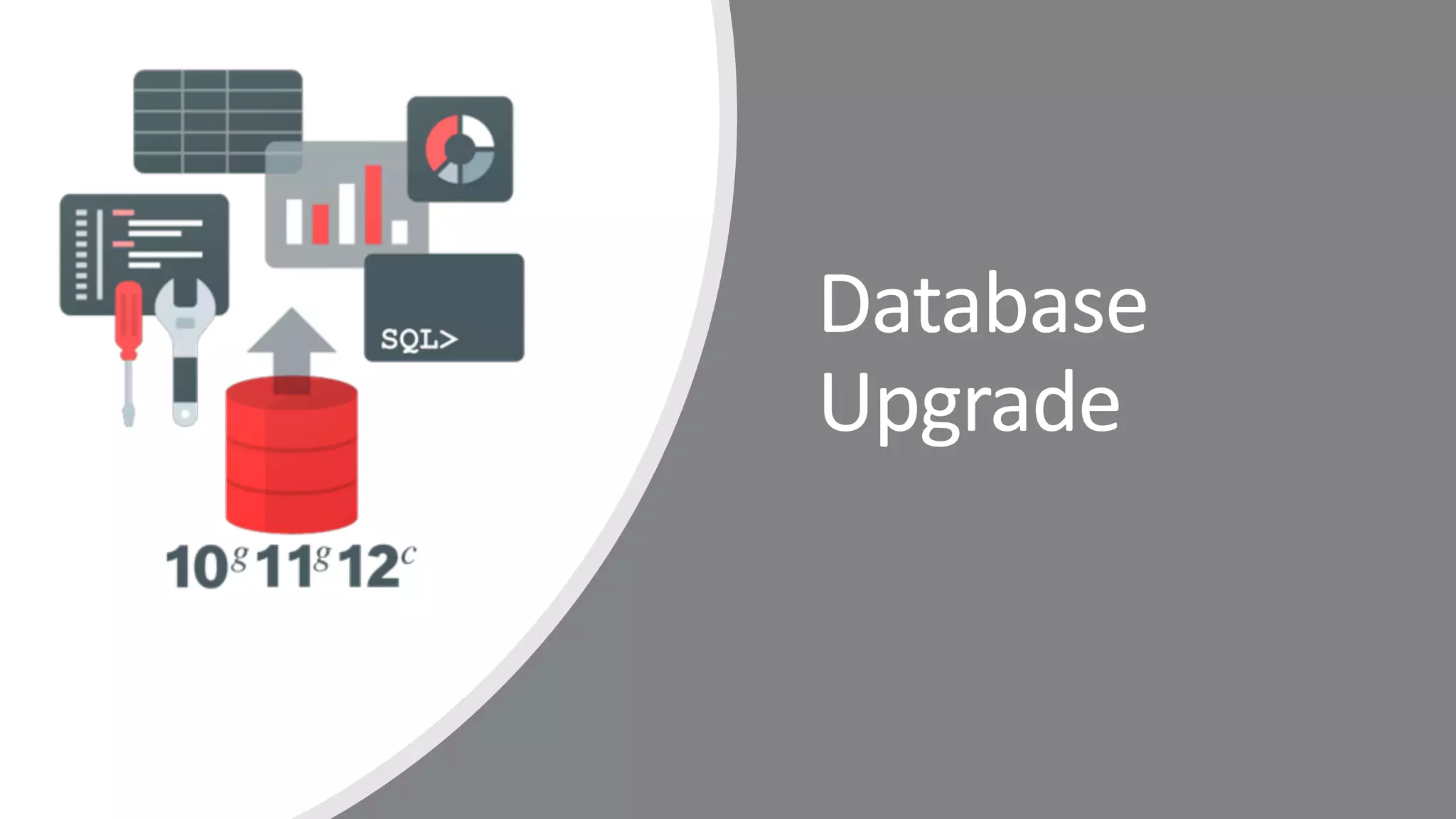 Database
Upgrade
 