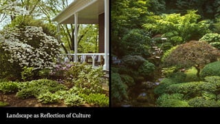 From Coarse to Fine: Insights from Landscape Design