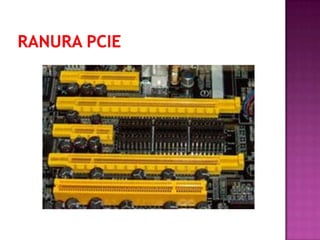 Las principales versiones de este bus (y por lo tanto de sus respectivas ranuras) son: PCI 1.0: Primera versión del bus PCI. Se trata de un bus de 32bits a 16Mhz. 
