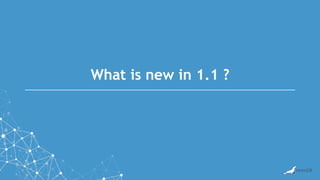 What is new in 1.1 ?
 