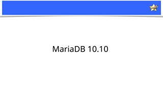 15
MariaDB 10.10
 