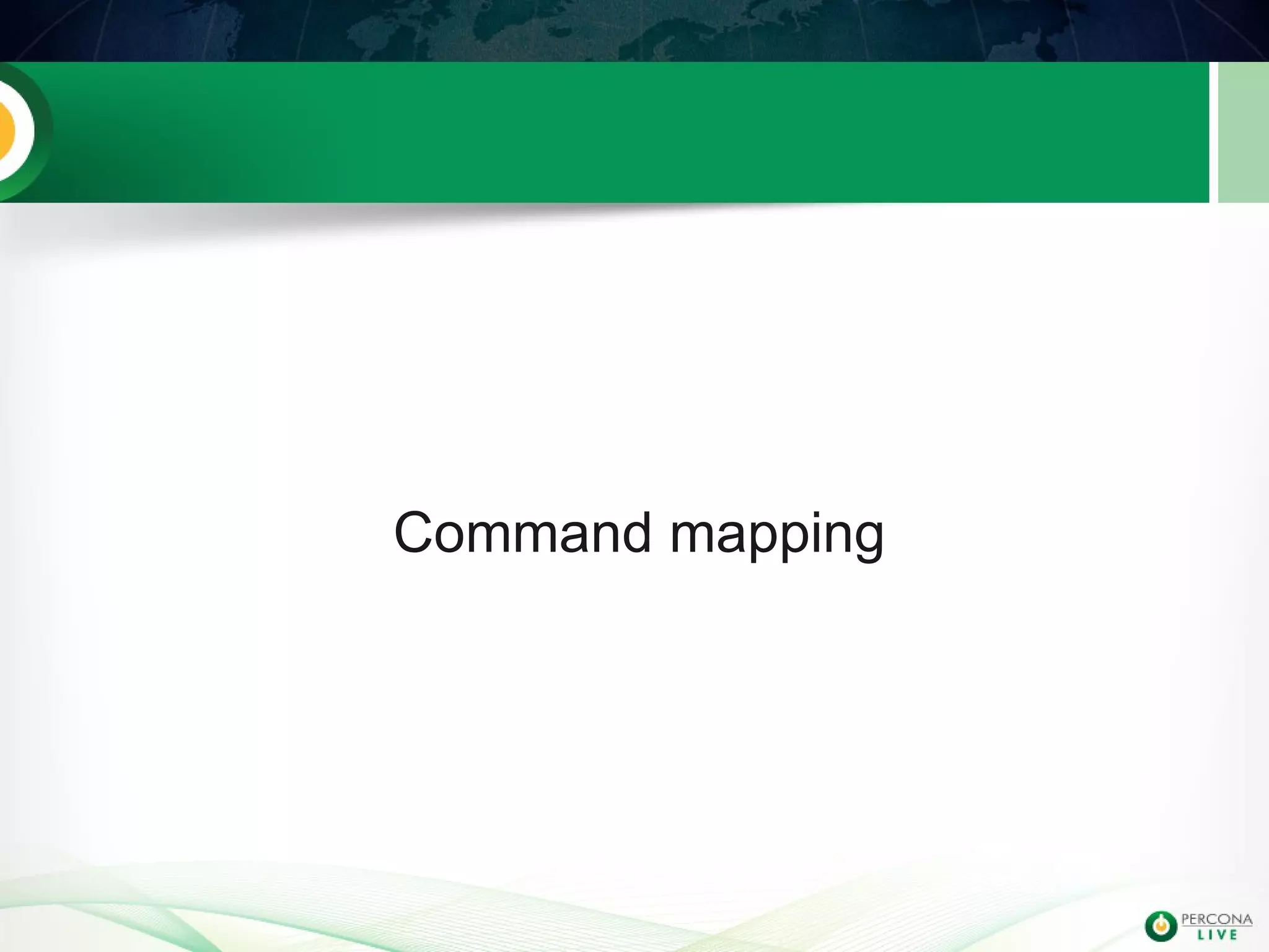 Command mapping
 