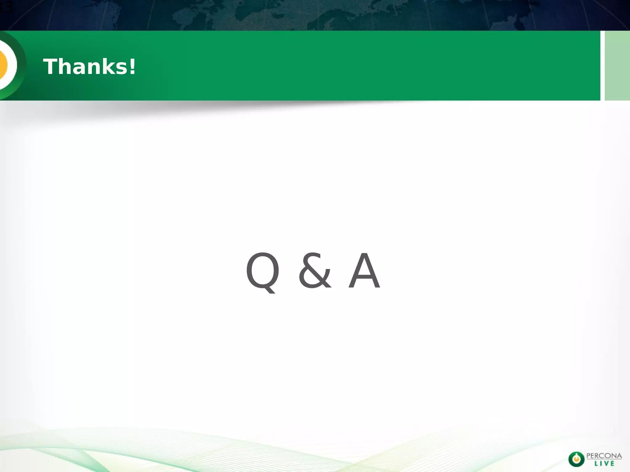 Thanks!
33
Q & A
 