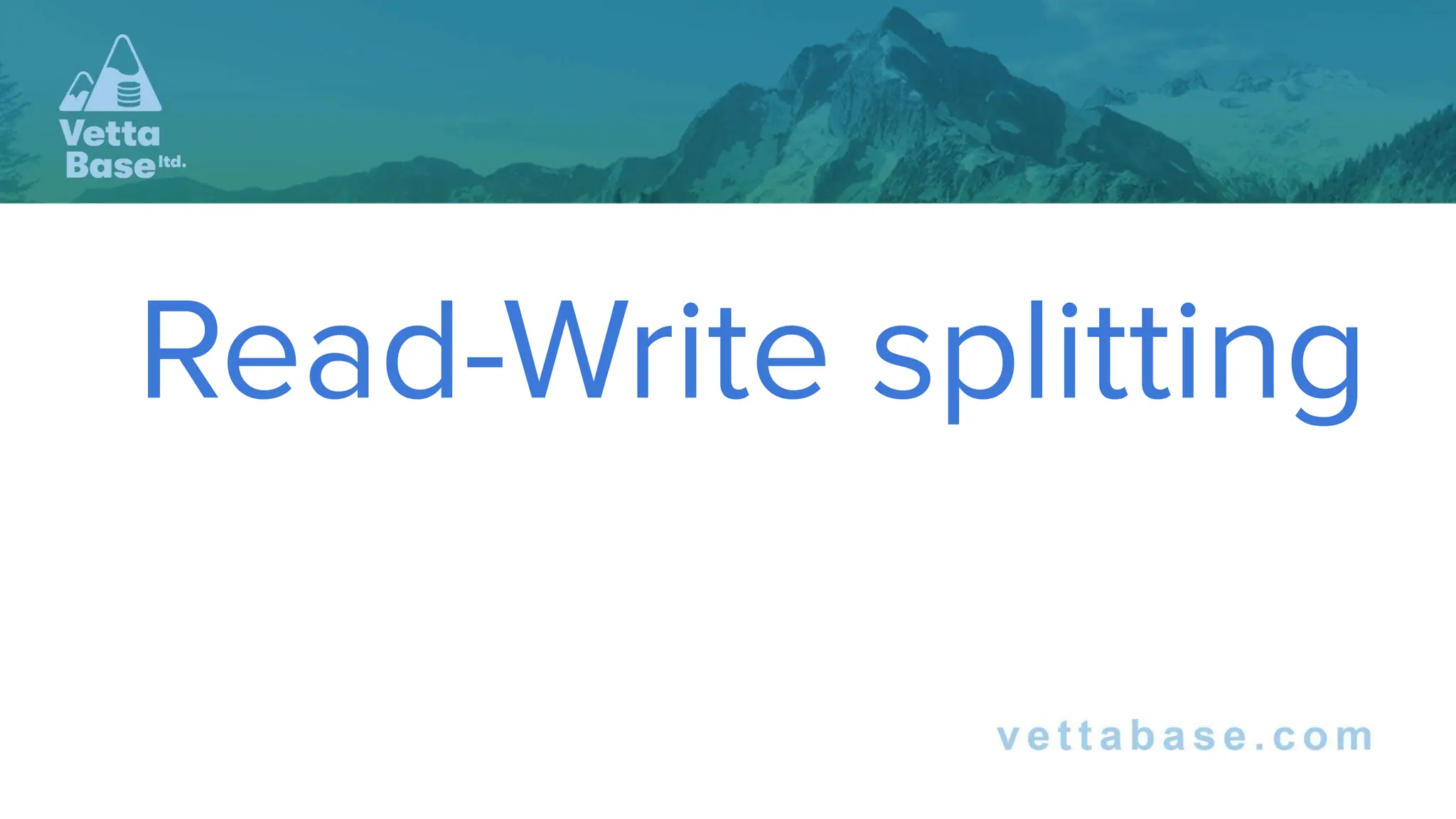 Read-Write splitting 