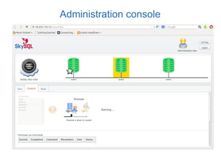 Administration console
 