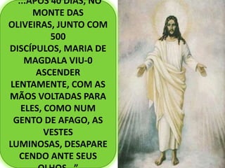 37MARIA DE MAGDALA PASSOU A MADRUGADA EM FRENTE AO SEPULCRO E FOI A PRIMEIRA A VER O CORPO PERISPIRITUAL DO MESTRE, EM TODA SUA MAJETOSA INTEGRIDADE