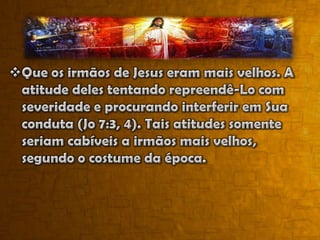 Os atos da vida de Jesus foram determinados, não por Maria ou qualquer outra pessoa, mas pelo próprio Deus, o Pai.7) Maria, digna de AdoraçãoSegundo o Catecismo, Maria deve ser venerada através de imagens e lembrada pelas “Aves Marias”. “A Santíssima Virgem ‘é legitimamente honrada com um culto especial pela Igreja. Com efeito, desde remotíssimos tempos, a bem-aventurada Virgem é venerada sob o título de “Mãe de Deus”...