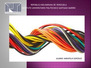 REPUBLICA BOLIVARIANA DE VENEZUELA
INSTITUTO UNIVERSITARIO POLITECNICO SANTIAGO MARIÑO
 