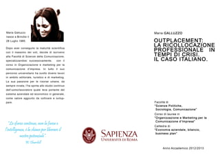 Maria galluzzo brochure