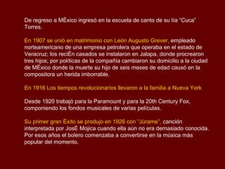 Grever Maria Grever Biografia Y Musica | PPS