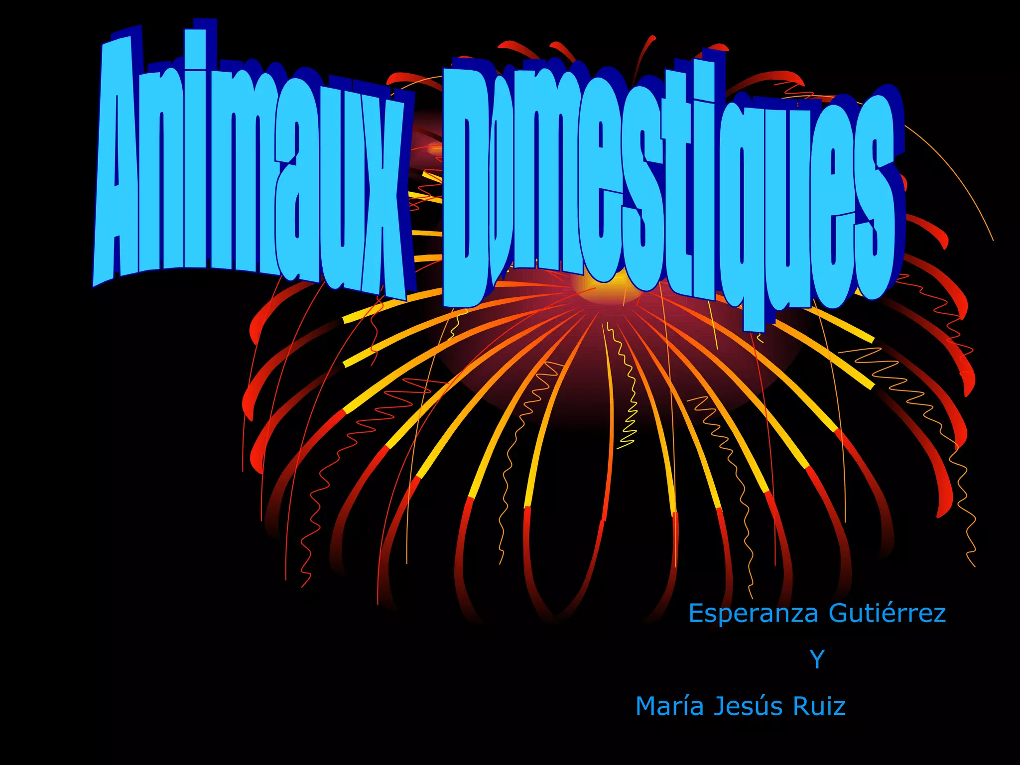 Esperanza Gutiérrez Y María Jesús Ruiz Animaux Domestiques