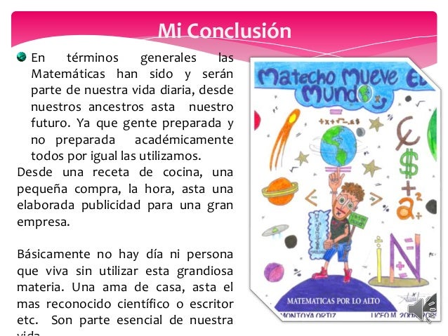 Las matemáticas en la vida diaria. Maria Jose Garcia Preciado