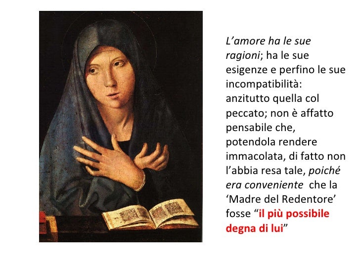 Quando Il Cielo Baciò La Terra Nacque Maria