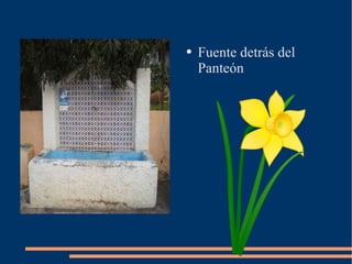 Fuente detrás del Panteón 