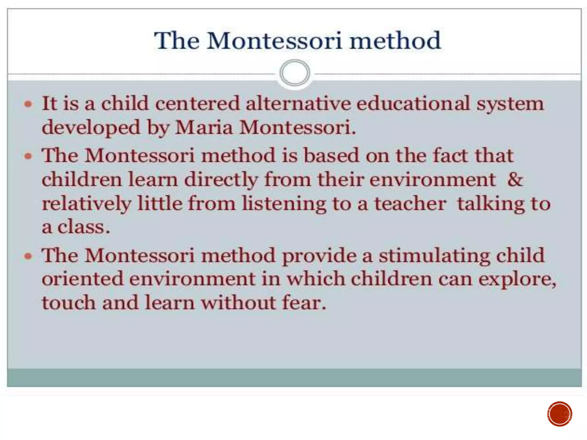 Maria montessori | PPT