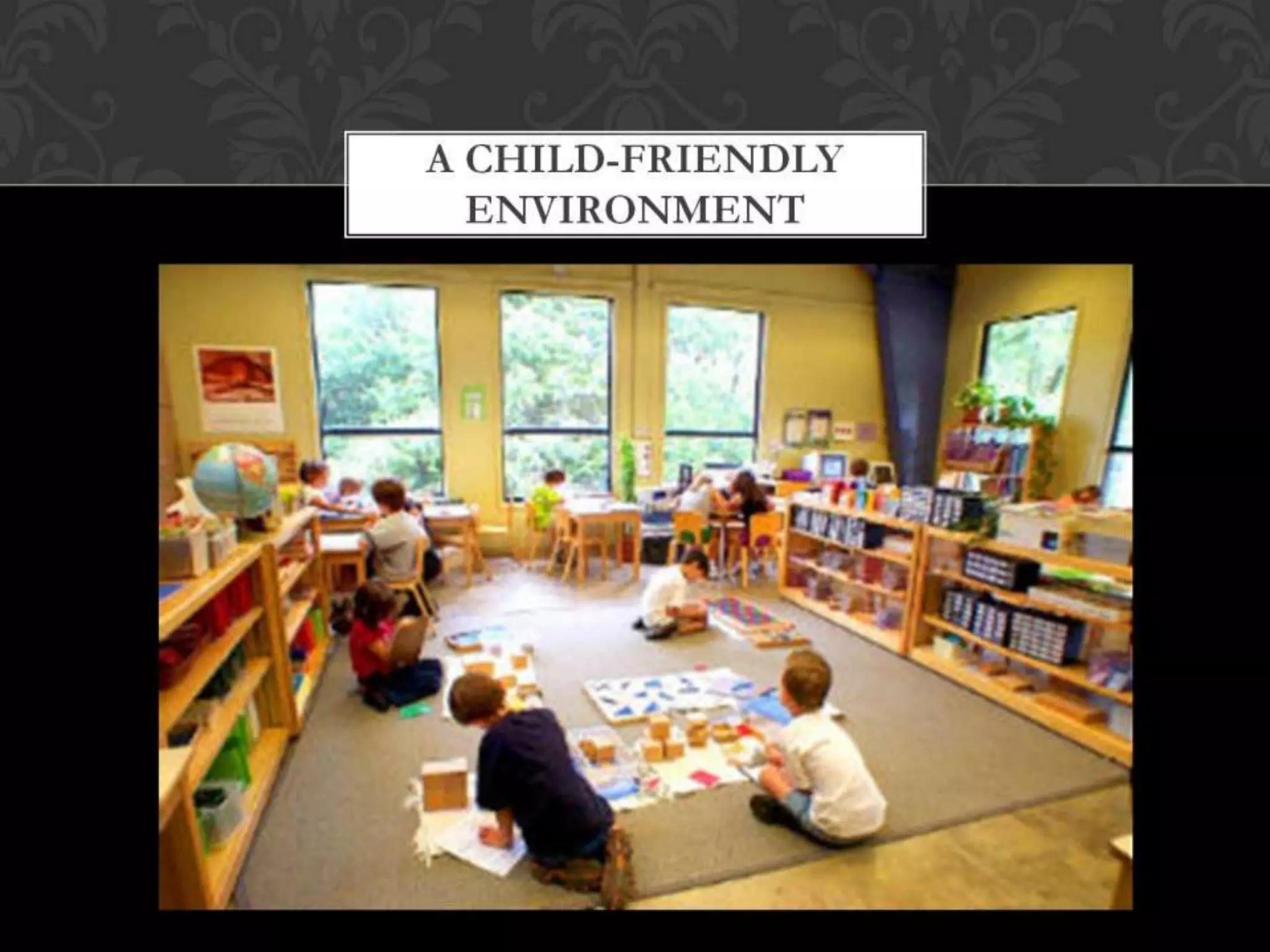 Maria montessori powerpoint | PPTX | Daycare and Pre-School | Parenting