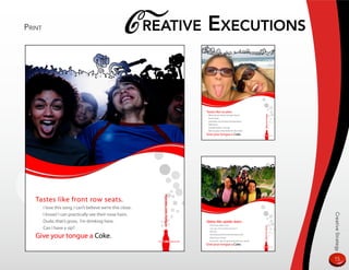 prinT   C reaTive exeCuTions




                               Creative Strategy
                               1
 