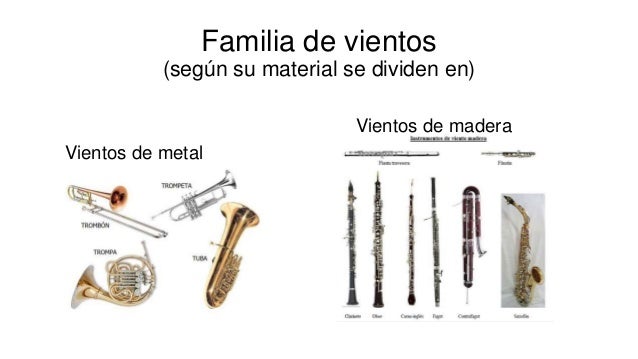 Resultado de imagen para familia maderas y viento