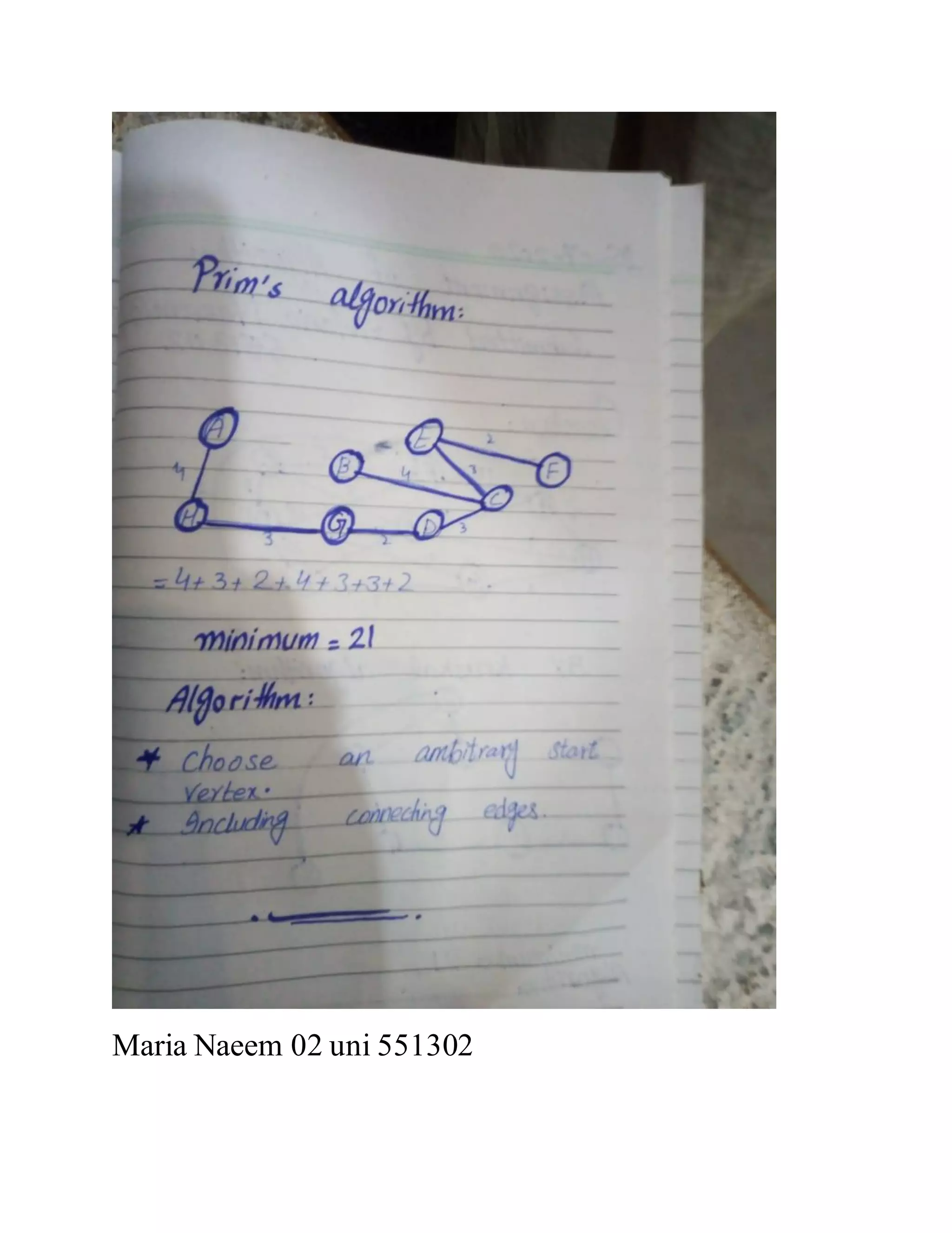 kruskal and prime algorithm graph solution | PDF | Technology & Computing