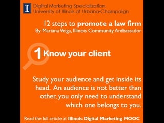 12 Steps to Promote a Law Firm 