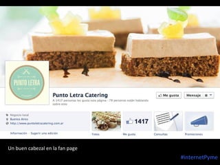 Un buen cabezal en la fan page

#internetPyme

 