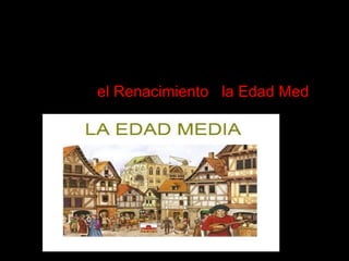 NOMBRES DE ÉPOCAS HITÓRICAS Y DE
MOVIMIENTOS CULTURALES
Se escriben con mayúscula como por
ejemplo: el Renacimiento, la Edad Media.