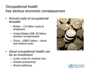 Occupational Health and Primary Health Care. What are the opportunities ...