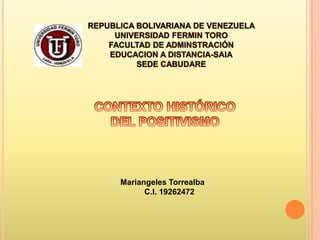 Mariangeles Torrealba
      C.I. 19262472
 
