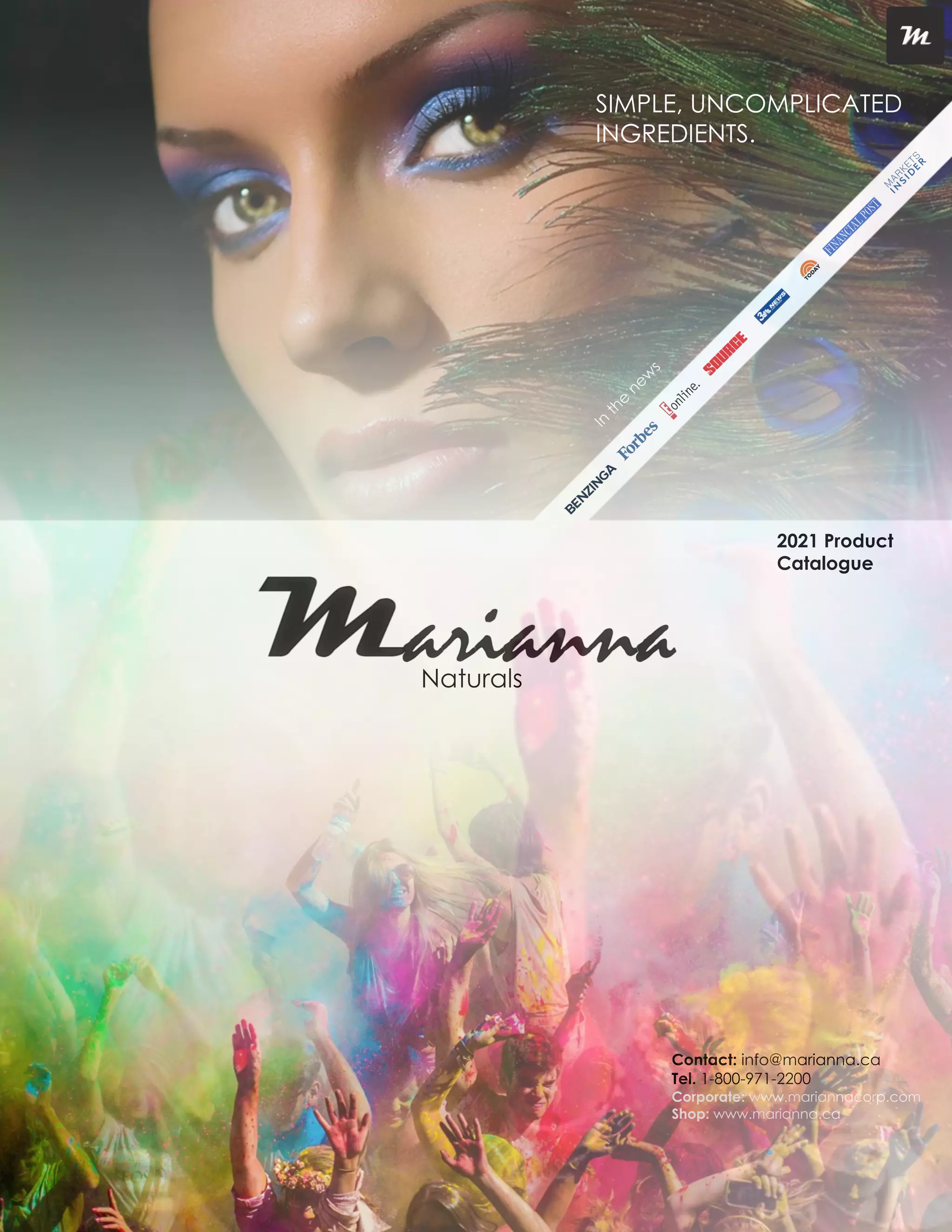 Marianna Naturals Corp. Product Catalogue 2021 PDF