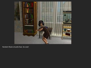 Random Roxie smustle face. So cute!
 