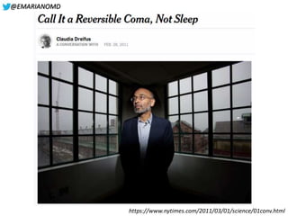 @EMARIANOMD
https://www.nytimes.com/2011/03/01/science/01conv.html
 