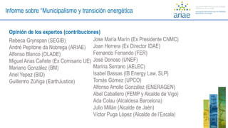 Mariano Bacigalupo (ARIAE). Transición energética y ciudades: la visión iberoamericana. Simposio Funseam 2021