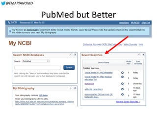 @EMARIANOMD
PubMed but Better
 