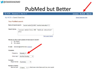 @EMARIANOMD
PubMed but Better
 