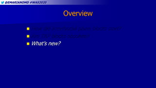 @EMARIANOMD #WAS2020
Overview
 How did interfascial plane blocks start?
 Are TAP blocks obsolete?
 What’s new?
 