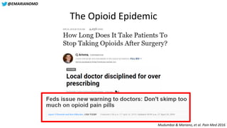Lessons Learned from the U.S. Opioid Epidemic