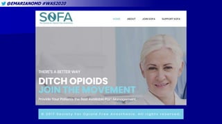 @EMARIANOMD #WAS2020
 