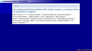 @EMARIANOMD #WAS2020
Fiore, et al. BJA 2019
 