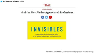 @EMARIANOMD #WAS2020
http://time.com/3006511/under-appreciated-professions-invisibles-zweig/
 