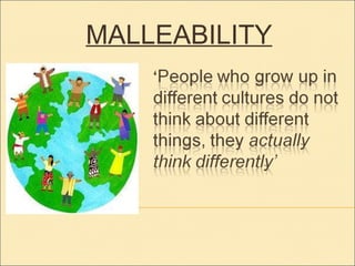 MALLEABILITY 