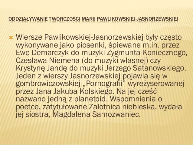 Maria Pawlikowska Jasnorzewska