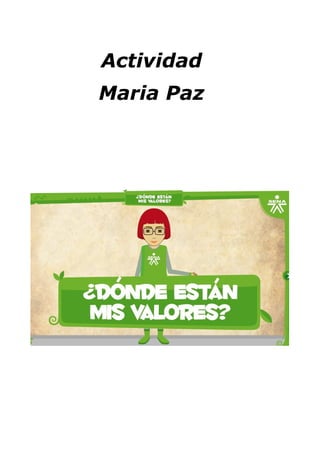 Actividad
Maria Paz
 