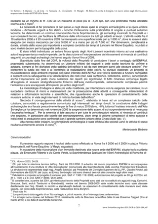 M. Barbera – S. Barrano – G. de Cola – S. Festuccia – L. Giovannetti – O. Menghi – M. Pales ● La villa di Caligola. Un nuo...