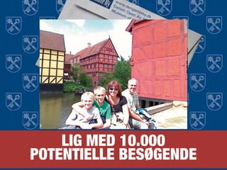 LIG MED 10.000
POTENTIELLE BESØGENDE
 