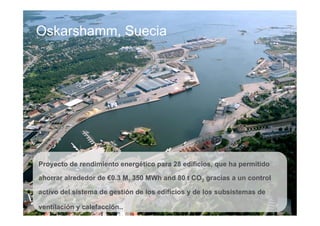 Schneider Electric 20Smart Cities
Oskarshamm, Suecia
Proyecto de rendimiento energético para 28 edificios, que ha permitid...