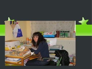 ALBA PREPARA SUS CLASES EN EL SUPERCUARTILLO 