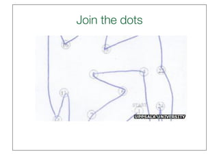Join the dots
            
 