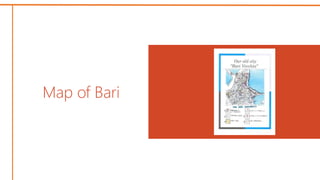 Map of Bari
 